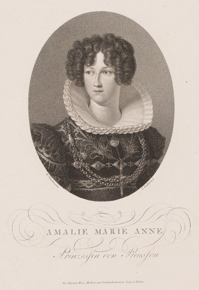 Princezna Marianne Pruská 1785-1846, po roce 1812. od Friedrich Wilhelm von Schadow