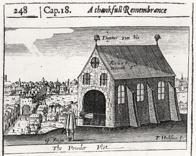 Vděčná vzpomínka na Powder Plot, 5. listopadu 1605 od Friedrich van Hulsen