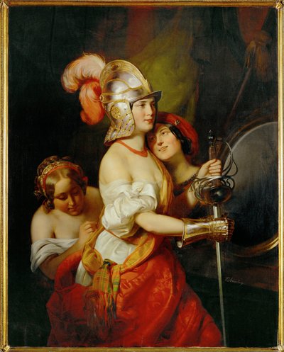 Divadelní šatna (malba na plátně) od Friedrich von Amerling