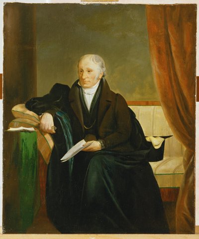 Bankéř baron Bernhard von Eskeles (malba na plátně) od Friedrich von Amerling