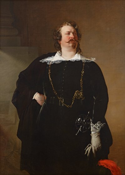 Vlámský starosta (baron Pfuel?) od Friedrich von Amerling
