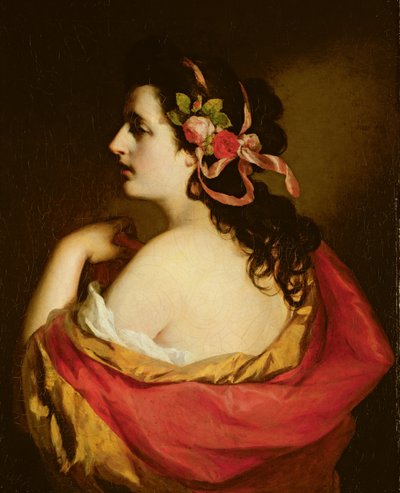 Portrét mladé dívky, 1865 od Friedrich von Amerling