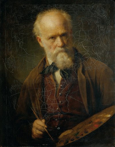 autoportrét od Friedrich von Amerling