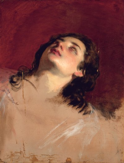Studie hlavy ženy od Friedrich von Amerling