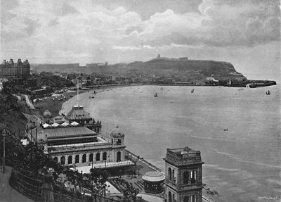 Scarborough: The South Bay and Spa, c1896 od Frith and Co