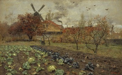 Pohled na Amerikavej v Kodani od Frits Thaulow