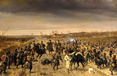 Bitva u Oberselku 3. února 1864 od Fritz L