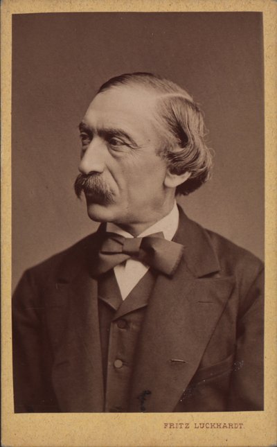Portrét skladatele Carla Everse 1819-1875, před rokem 1875. od Fritz Luckhardt
