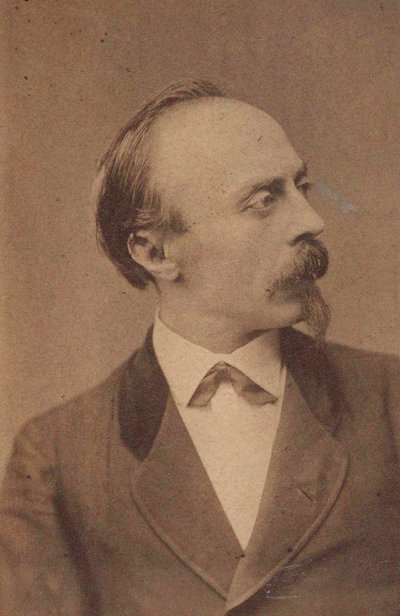 Portrét skladatele Hanse von Bülowa 1830-1894, c. 1875. od Fritz Luckhardt