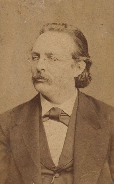 Portrét varhaníka a skladatele Edmunda Kretschmera 1830-1908, c. 1880. od Fritz Luckhardt