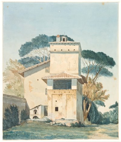 Raffaels atelier a Villa Borgheses mají. Rom od Fritz Petzholdt