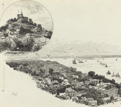 Blankenese od Fritz Stoltenberg