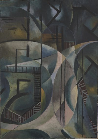 Krajina v parku, 1920 od Fritz Stuckenberg