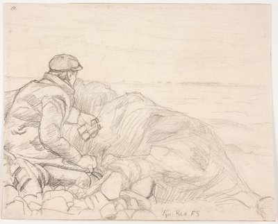 Johannes Larsen studuje od Fritz Syberg