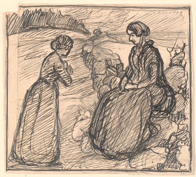 Předloha H.C. Andersen „Příběh matky“ od Fritz Syberg