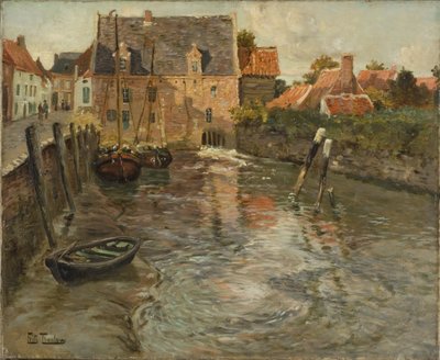 Nízká voda od Frits Thaulow
