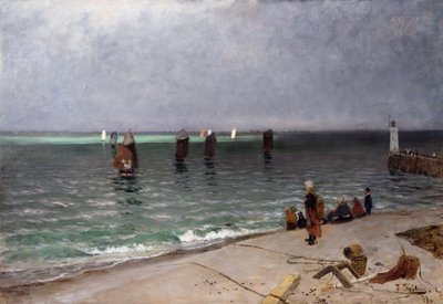 Rybáři makrel od Fritz Thaulow