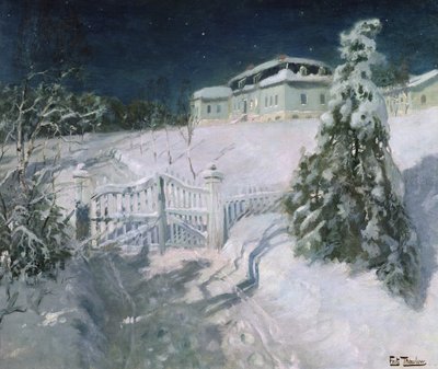 Bez názvu (olej na plátně) od Fritz Thaulow