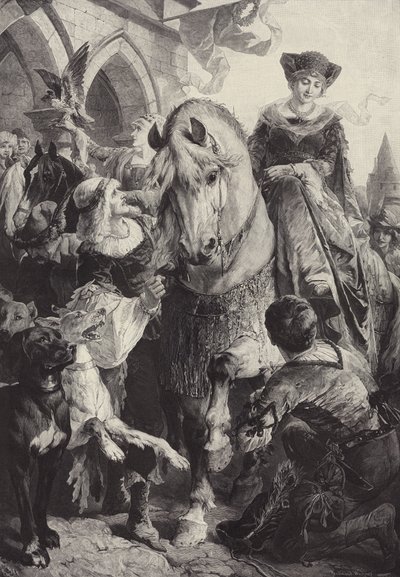 Výjezd na Hunt od Fritz Wagner