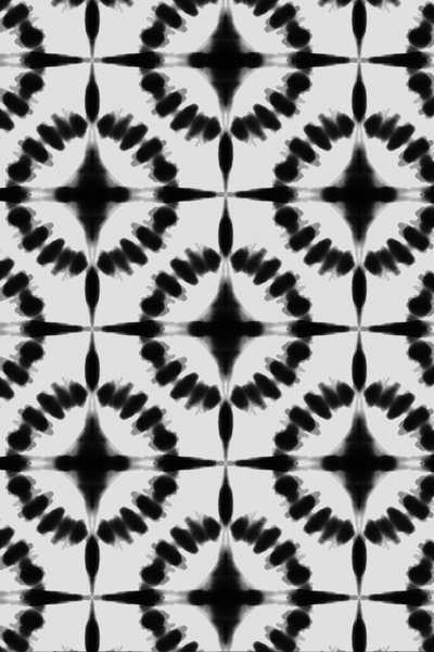Abstraktní vzor shibori od Fun Qui