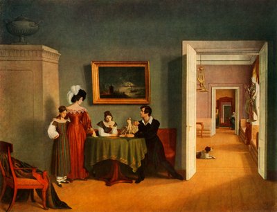 "Rodinný portrét", 1830, 1965. od Fyodor Tolstoy