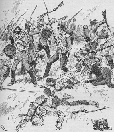 Veškerá formace byla ztracena a každý muž bojoval sám za sebe, 1902 od GB