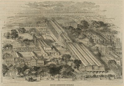 South Kensington Museum, Londýn od G.F. Sargent