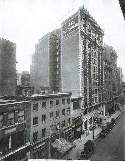 Hotel Algonquin, West 44th Street, New York City od G.P. Hall und Sohn