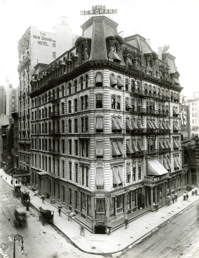 New Grand Hotel, New York City od G.P. Hall und Sohn