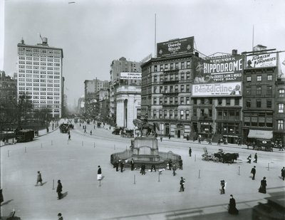 Union Square a Fourth Avenue, New York City od G.P. Hall und Sohn