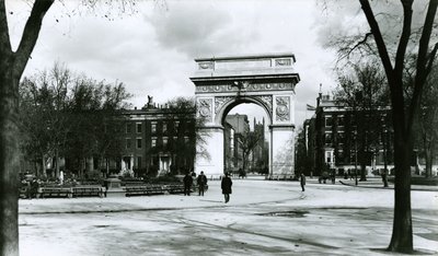 Washingtonův oblouk, Washington Square Park, New York City od G.P. Hall und Sohn