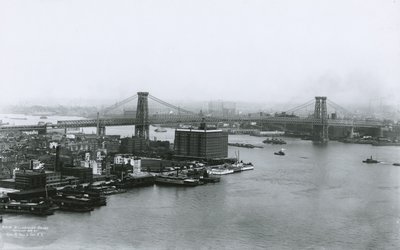 Williamsburg Bridge, 1909 od G.P. Hall und Sohn