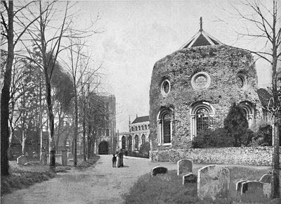 Bury St. Edmunds: Tower, Church and Abbey, c1896 od G. A. Nichols