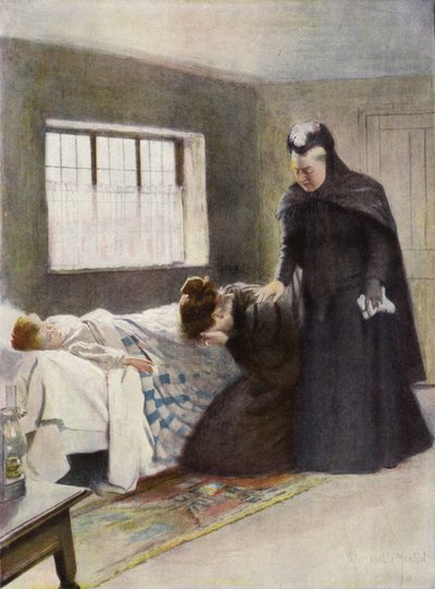 Postava královny Viktorie: Sympatie (barevné lito) od G. Grenville Manton