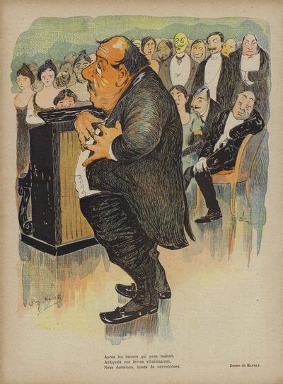 Ilustrace pro Le Rire od G. Kadell