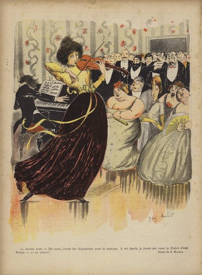 Ilustrace pro Le Rire od G. Kadell