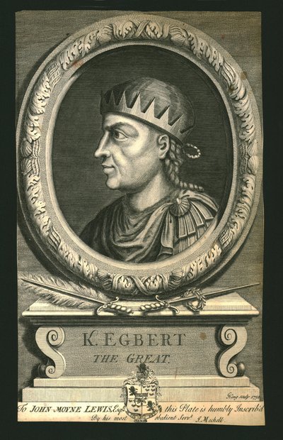 Král Egbert Veliký, 1732 od G King