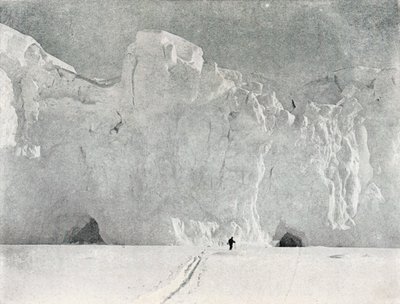 Face of a Glacier in Victoria Land, c1911, 1913. od G. Murray Levick