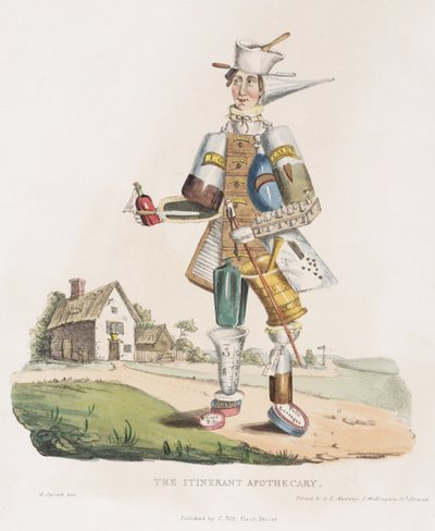 Potulný lékárník, 1830 od G. Spratt
