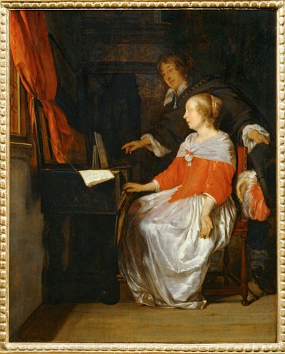 Panenská lekce ... od Gabriel (attr. to) Metsu