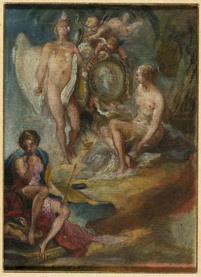 Alegorie od Gabriel Jacques de Saint Aubin