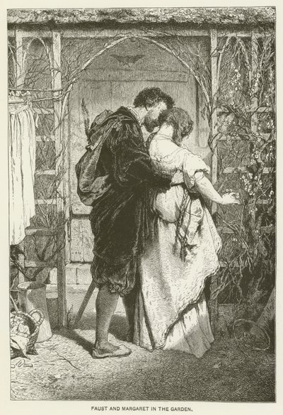 Faust a Markéta v zahradě od Gabriel Max