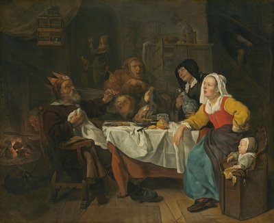 Král pije od Gabriel Metsu