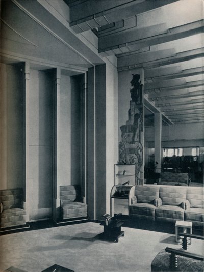 Corner of Shoe Salon, Roos Bros., San Francisco., 1930 od Gabriel Moulin