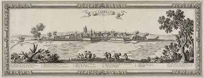 Landrecy en Heynault, 1631 od Gabriel Perelle