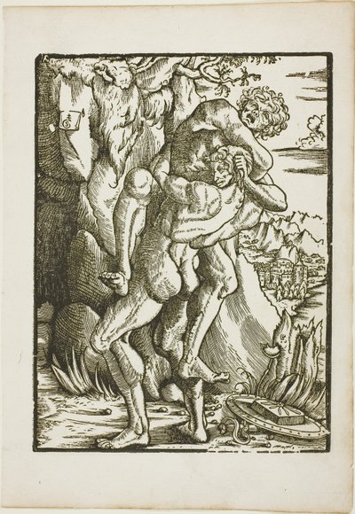 Práce Herkula: Herkules a Antaeus od Gabriel Salmon