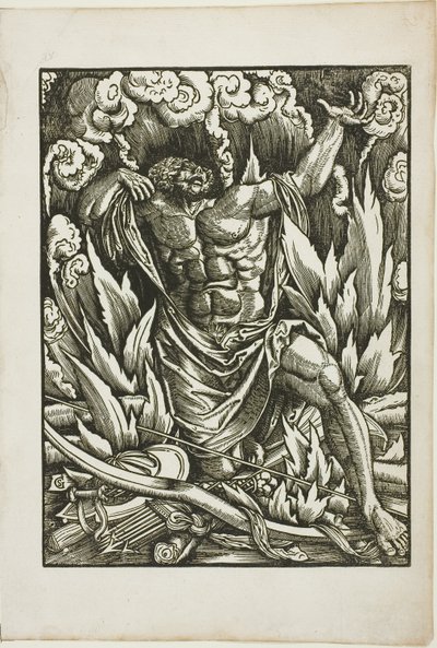 The Labors of Hercules: Hercules on the Pyre od Gabriel Salmon