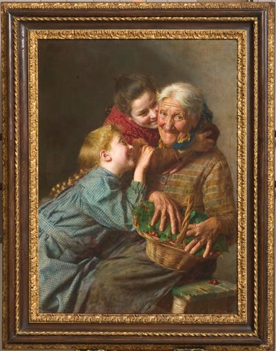 The Welcome Guest 1882 (olej na plátně) od Gaetano Bellei