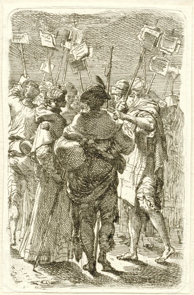 poutníků od Gaetano Gandolfi