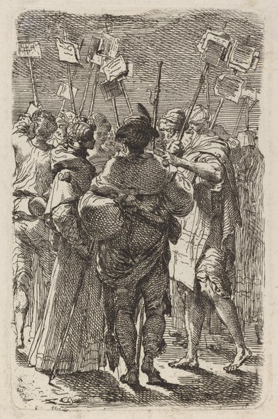Poutníci od Gaetano Gandolfi